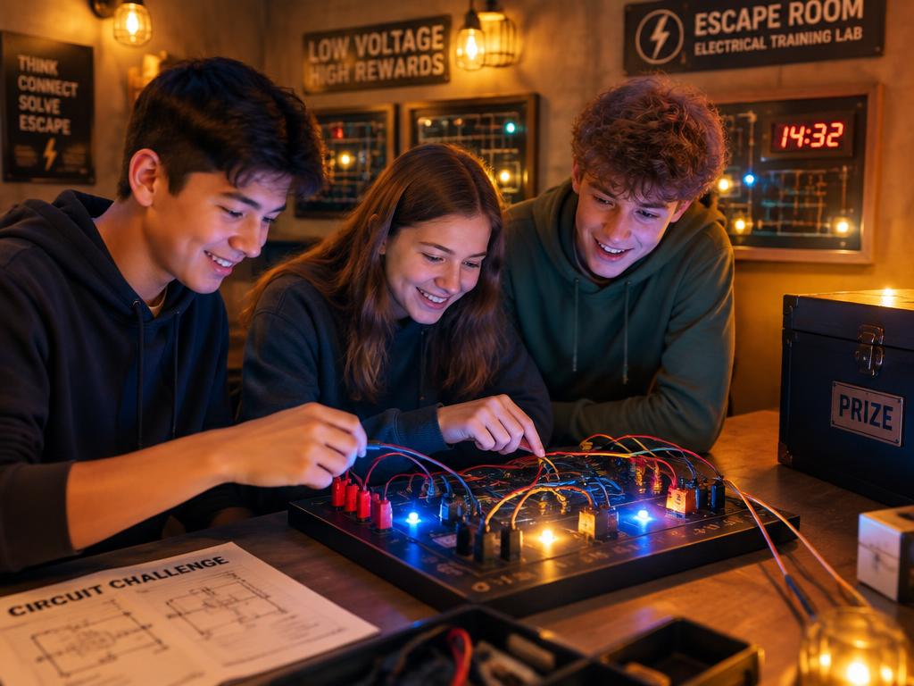 Circuit Breaker Quest: Wire It to Escape